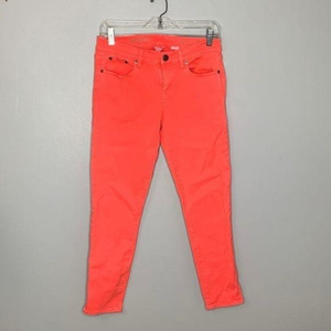 J. Crew Orange Toothpick Jeans‎ Sz 29 Ankle
